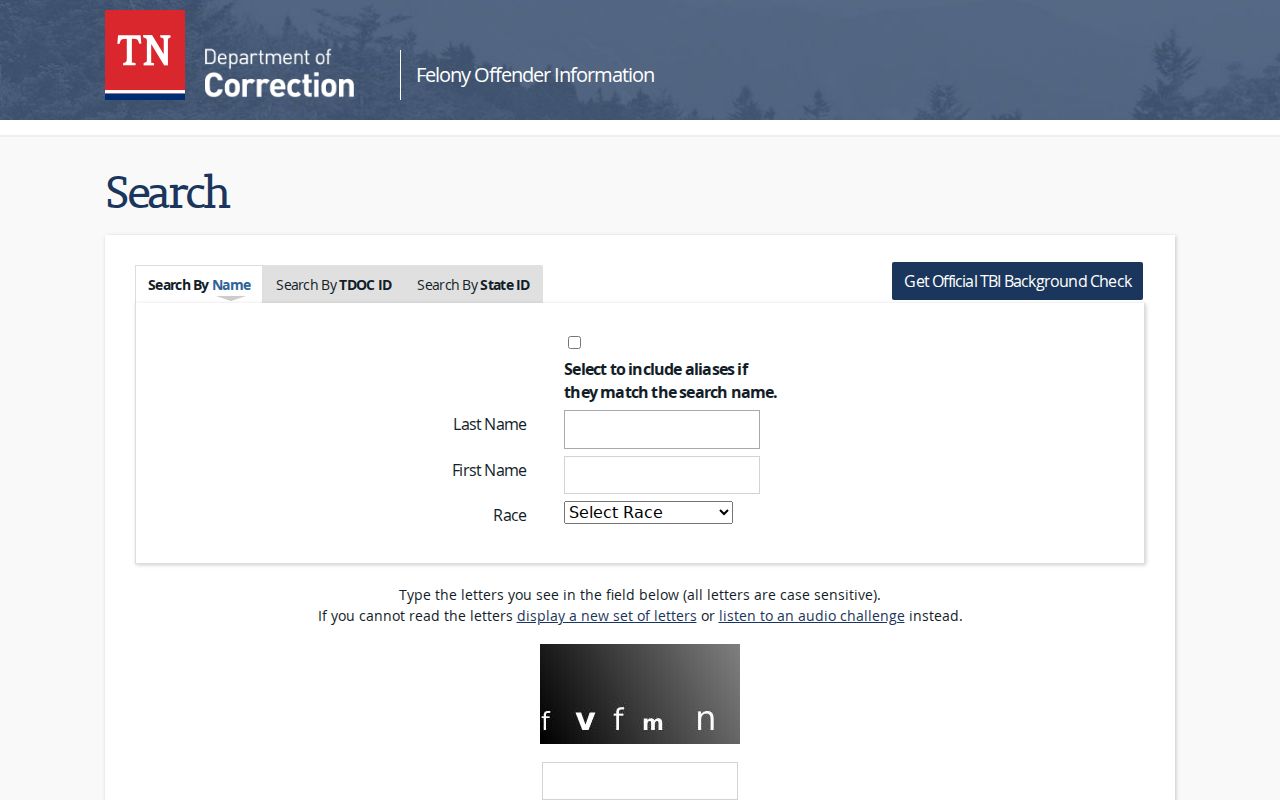 Farragut people search with Tennessee felony offender records